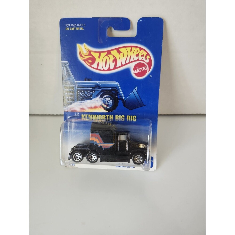 Hot Wheels 1991 Kenworth Big Rig Black